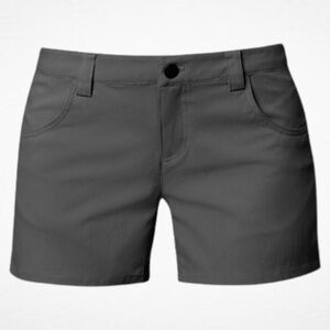Flylow Life‎ Shorts Women's Nylon Stretch Size 6 Gray Hiking Outdoor Biking S